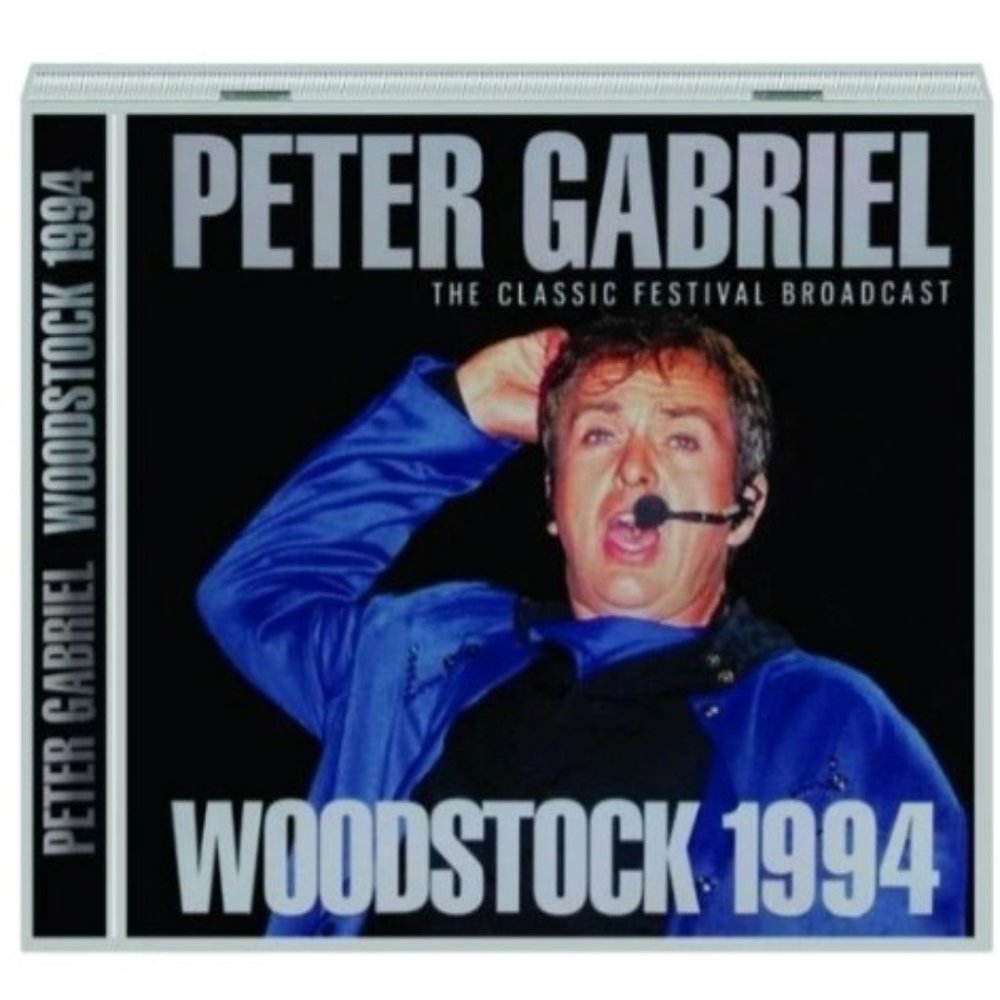 Peter Gabriel Woodstock 1994 CD ~ Woodstock Festival, Saugerties, NY 1994 ~ New!